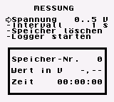 Game Boy Datenlogger 1 (Germany) (Unl)